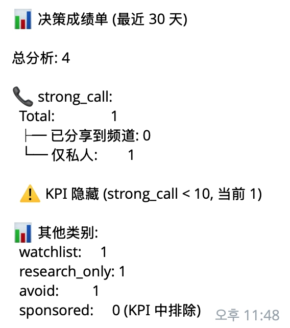 通过 /stats 的决策日志
